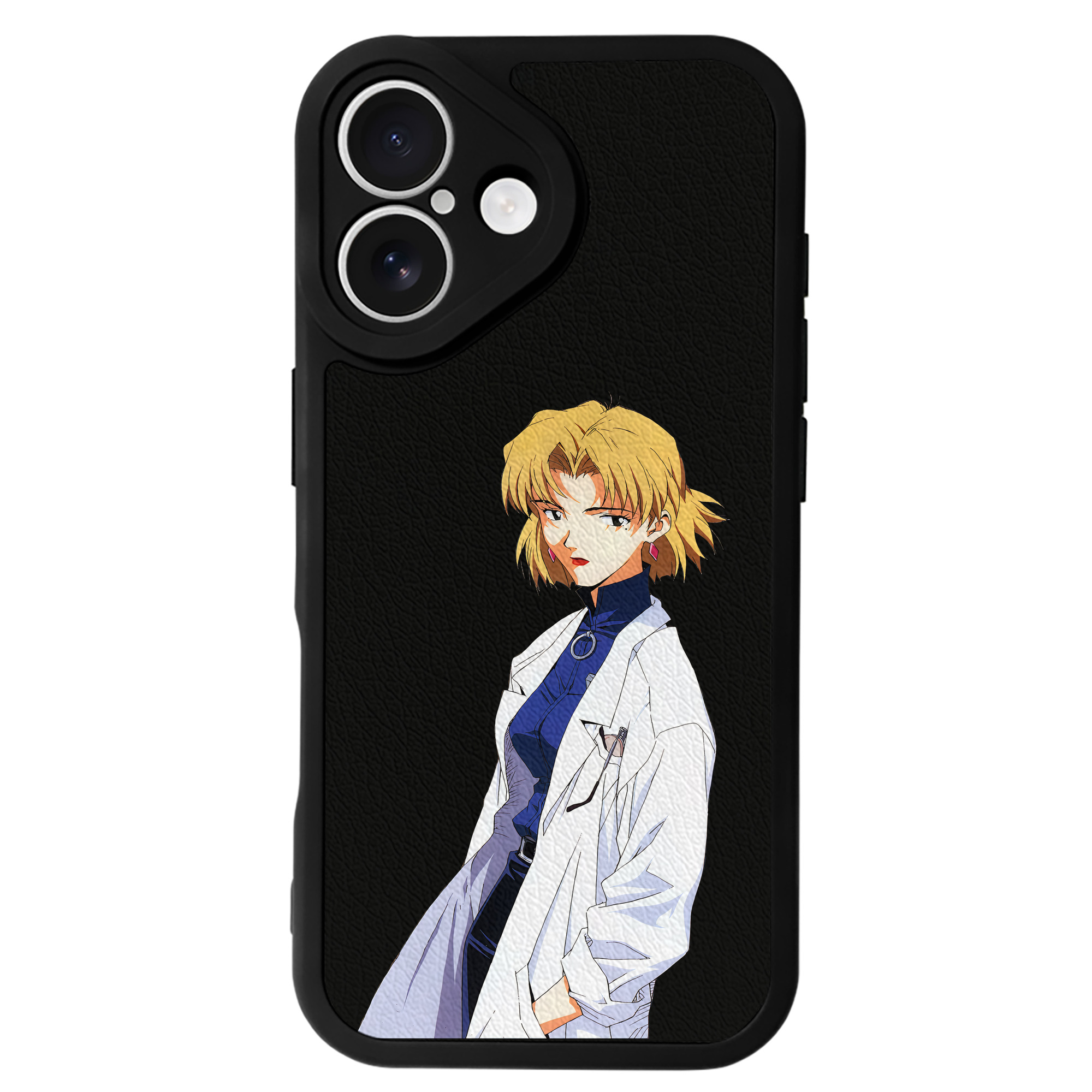 （画像用） EVA 新世紀エヴァンゲリオン 【iPhone 16シリーズ対応】シリコンスマホケース（レザー調） 材質：シリコン